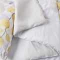 Comforter Set With Bed Sheets Yellow Queen Multicolor Polyester