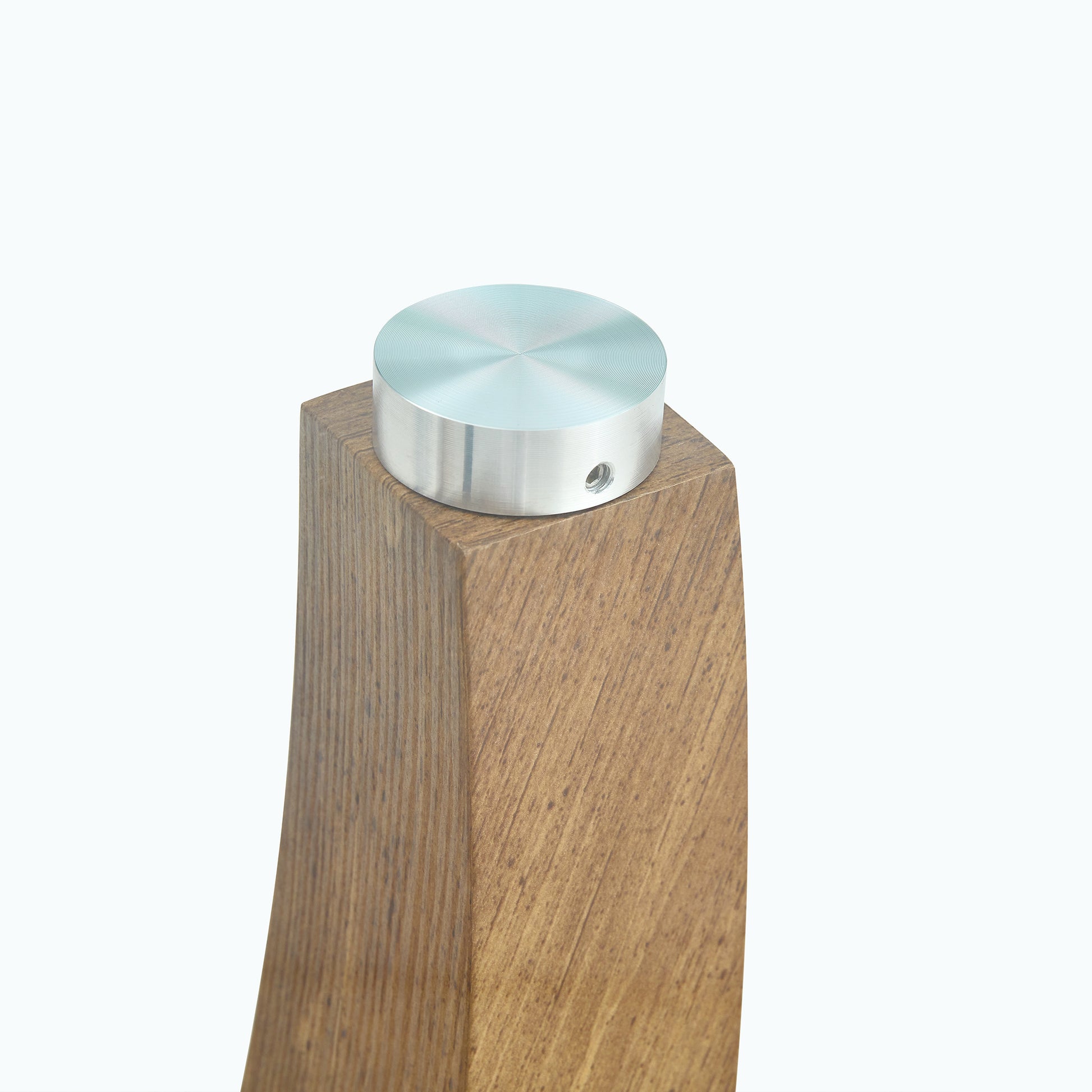 Modern Minimalist Rectangular Glass Table With 0.39 "Tempered Glass Top And Mdf Wood Grain Sticker Legs, Suitable For Entrance And Living Room. Transparent Glass