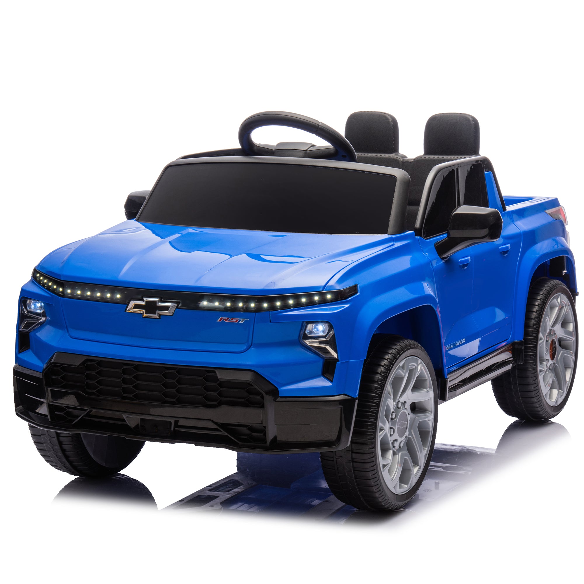 12V Kids Ride On Car W Parents Control Licensed Chevrolet Silverado Fo