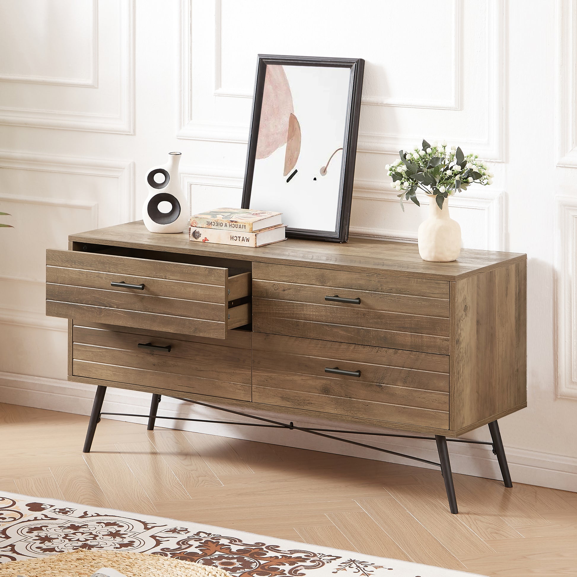 4 Drawer Chest, 4 Drawer Dresser Tv Stand For Tv, Dressers Bedroom Fur 4 Drawer Chest, 4 Drawer Dresser Tv Stand For Tv, Dressers Bedroom Fur