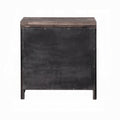 Dark Oak 2 Drawer Nightstand Oak 2 Drawers Bedroom Rectangle Drawers Oak Solid Wood Mdf