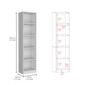 June 3 Piece Home Bookcase Set, 60