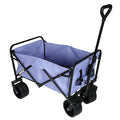 100L Collapsible Folding Beach Wagon Cart With