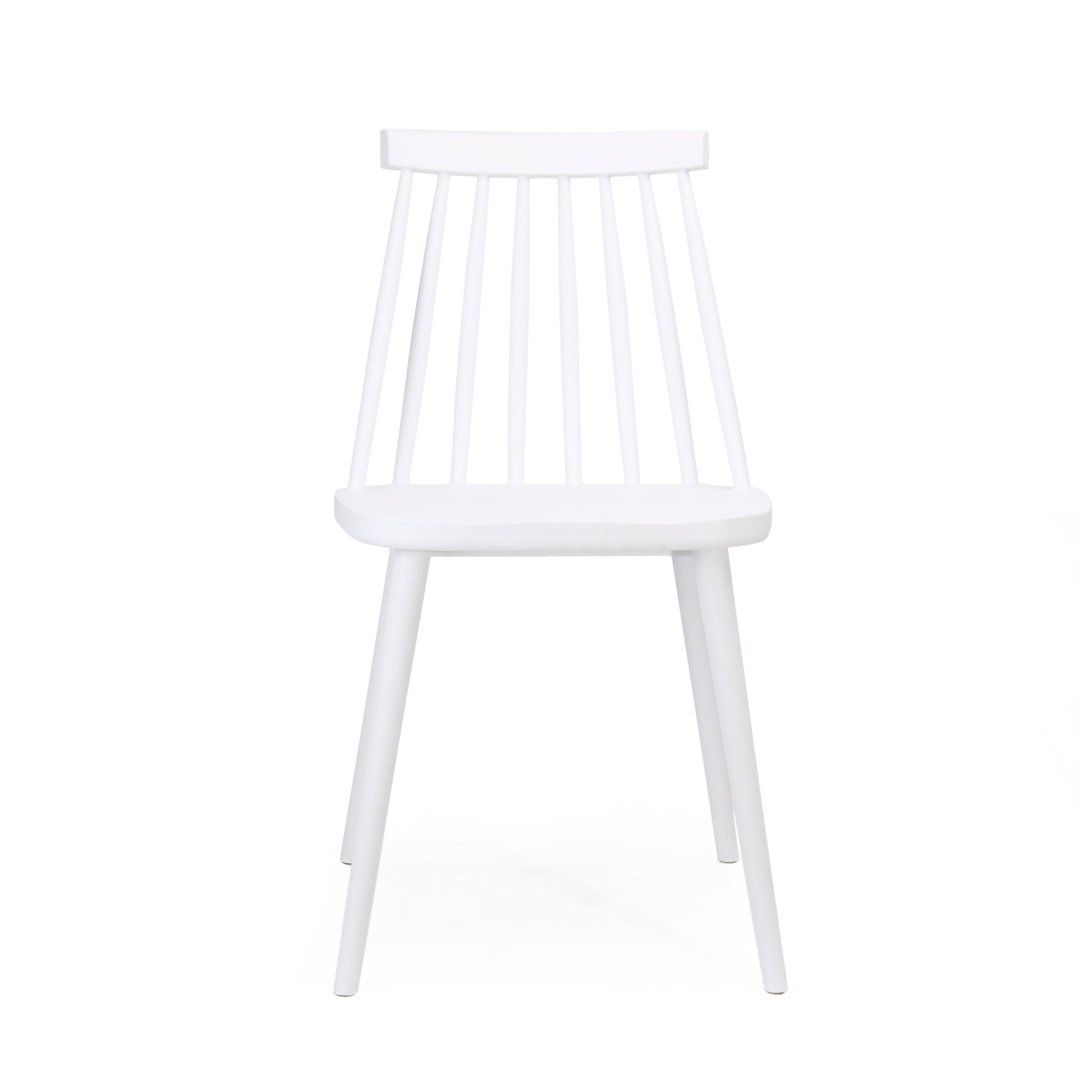 Dining Chair White Polypropylene