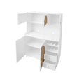 Accent Storage Cabinet, Suitable For Living Room, Bedroom, Dining Room, Study White Mdf