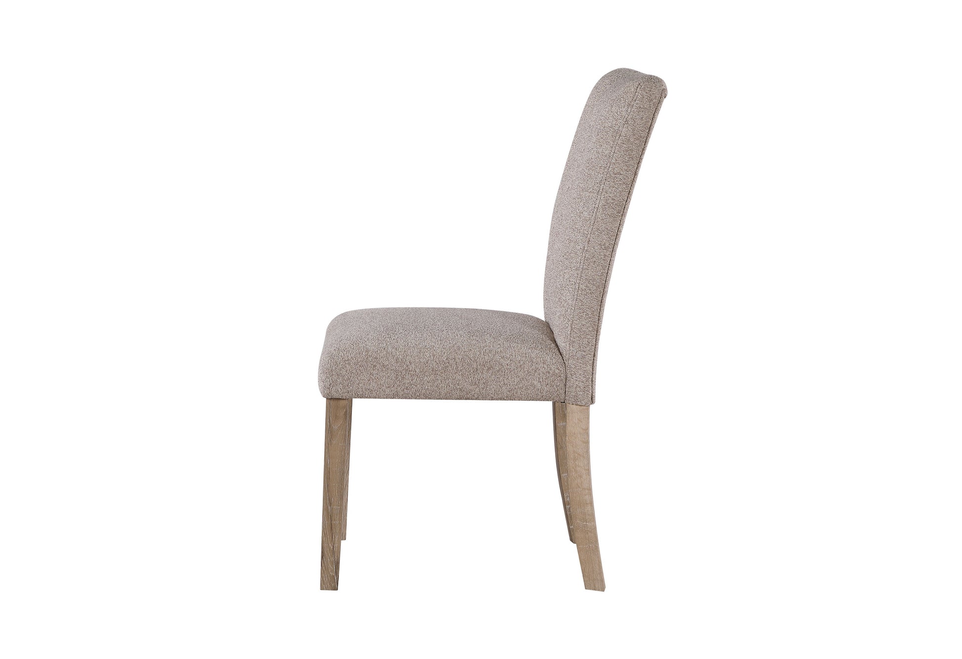 Stone Dining Chair Beige Kit Of 2 Beige Rubber Wood