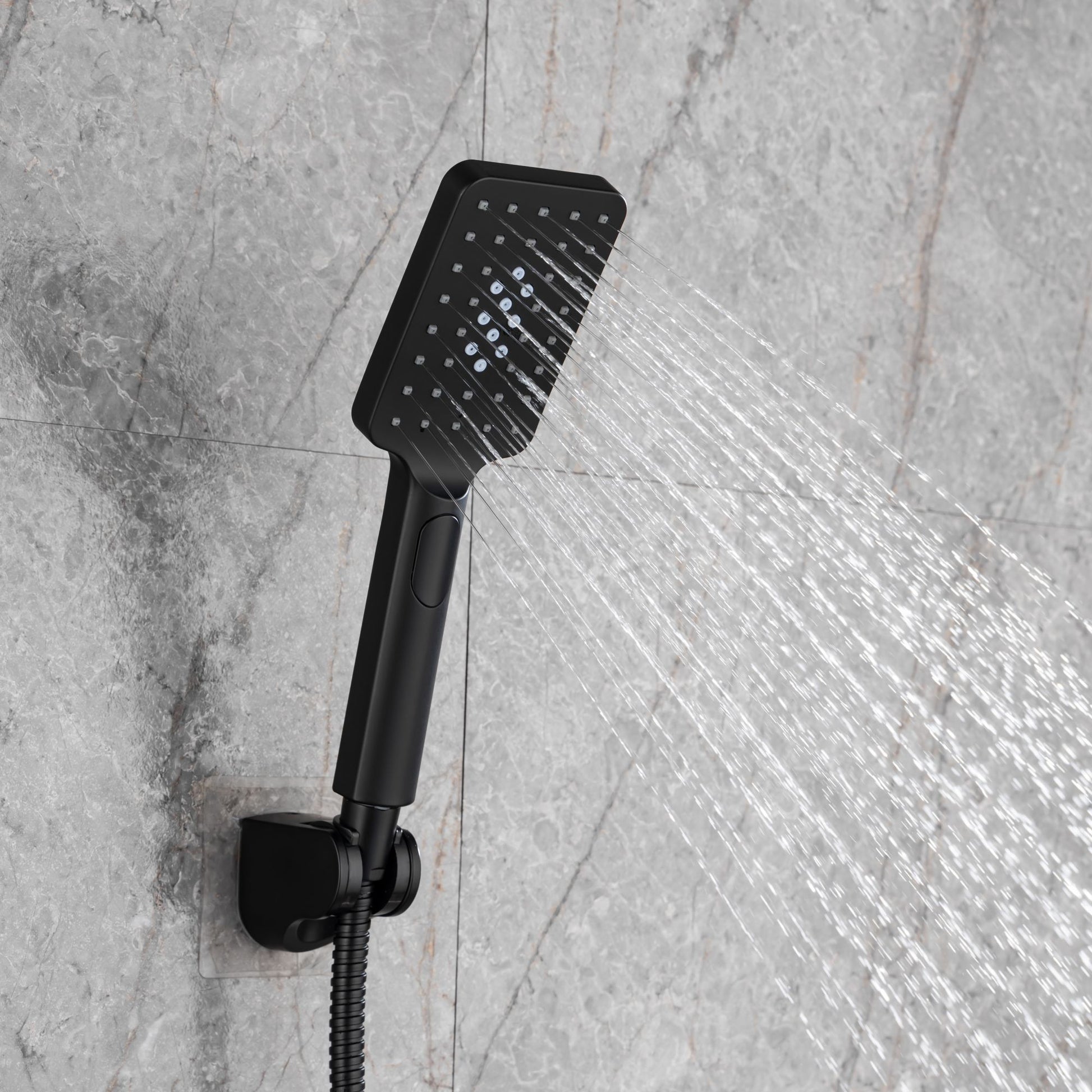 Shower Faucet With Rough In Valve - Matte Black