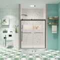 Bypass Shower Door, Sliding Door, With 5 16