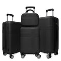 Luggage 4 Piece Set With Spinner Wheels,