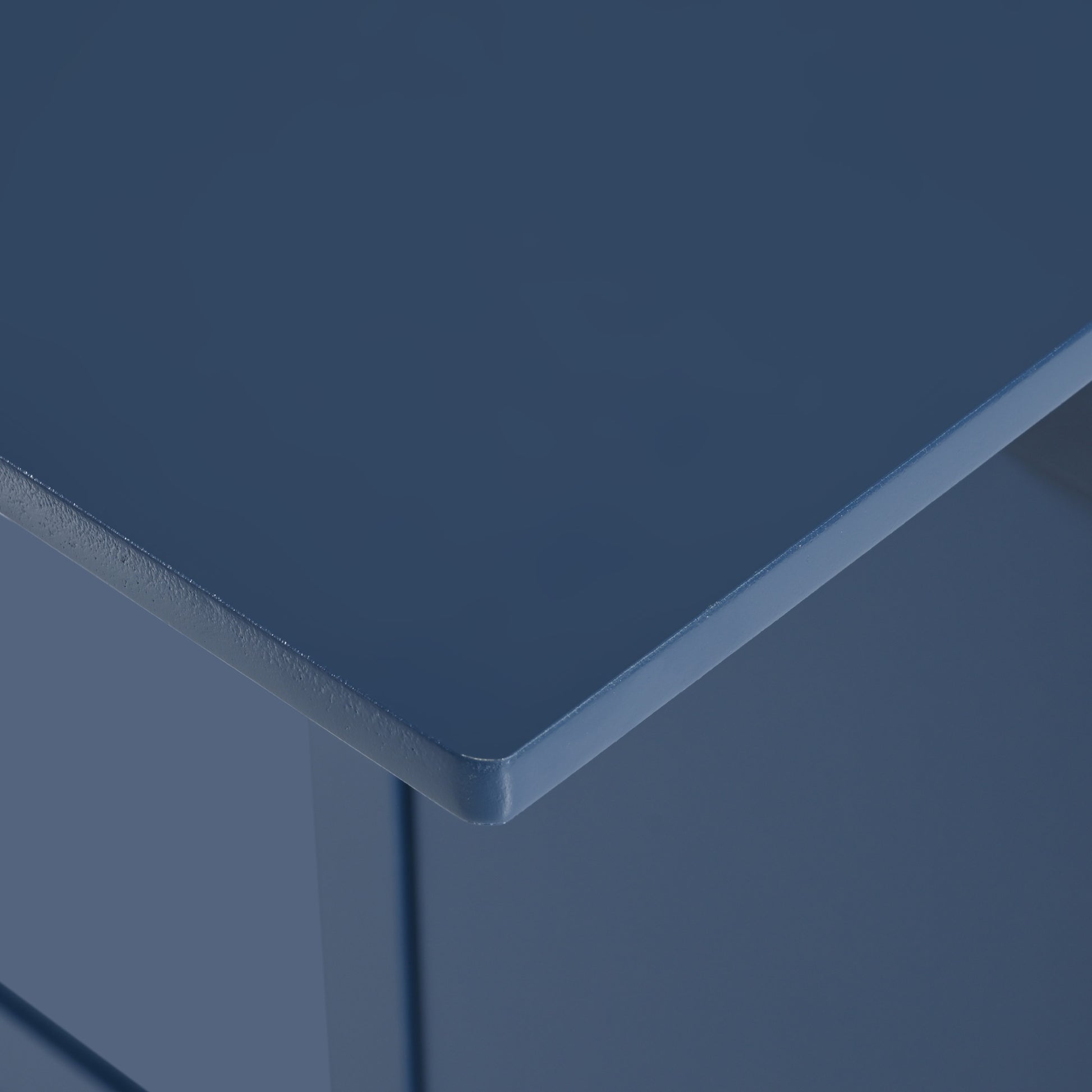 K&K 53.2'' Kitchen Island With Drop Leaf, Kitchen Storage Cart With Spice Rack, Towel Rack And 2 Drawers, Rolling Kitchen Island On Wheels With Adjustable Shelves For Kitchen, Dining Room, Navy Blue Navy Blue Brown Kitchen