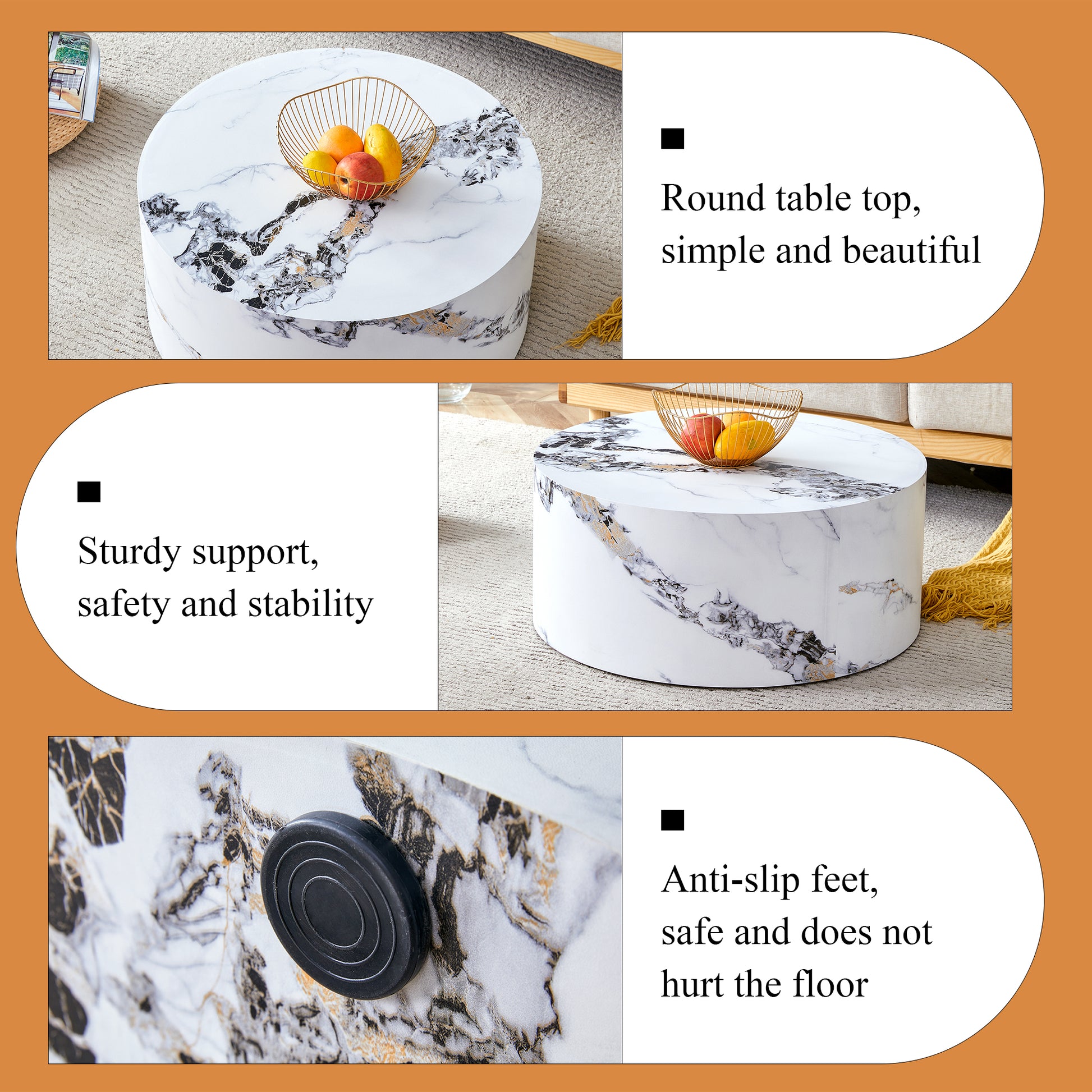The Cylindrical Table With Its Patterned Design Can Be Easily Integrated Into A Variety Of Interior Styles, From Coffee Tables To Small Dining Tables, Workbenches Or Makeshift Writing Desks. White Mdf