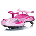 12V Kids Ride On Electric Toy,360 Degree Drift In Place,Spray Function,Front&Side Lights Design,Usb Mp3,Bluetooth,Music, 3.73 4.35 Mph,Easy Installation,Ultimate Cool Operation For Kids Aged 3 . Pink 100 149 Lbs Polypropylene