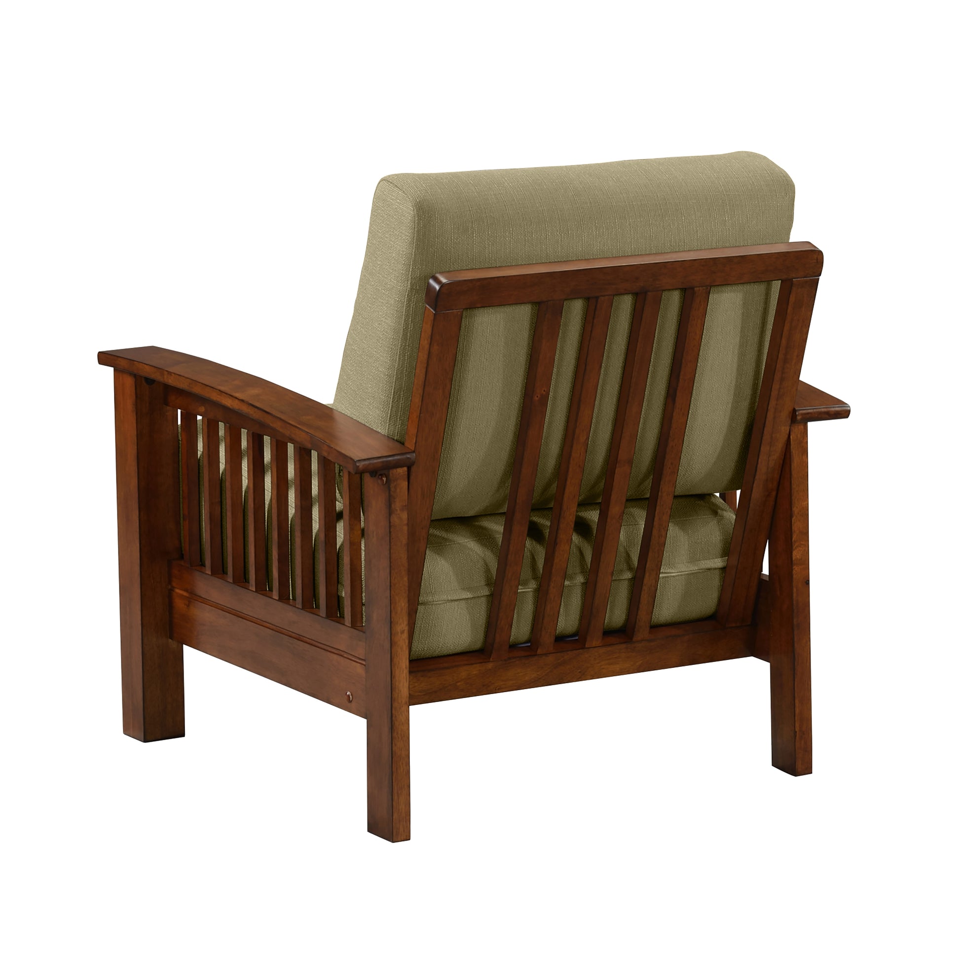 The Torrey Chair Beige Brown Rubberwood Wood