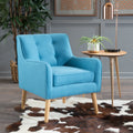 Arm Chair Teal Fabric