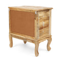 Wooden 1 Drawer 2 Door Cabinet Natural Wood