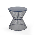 Nevada Side Table Navy Iron