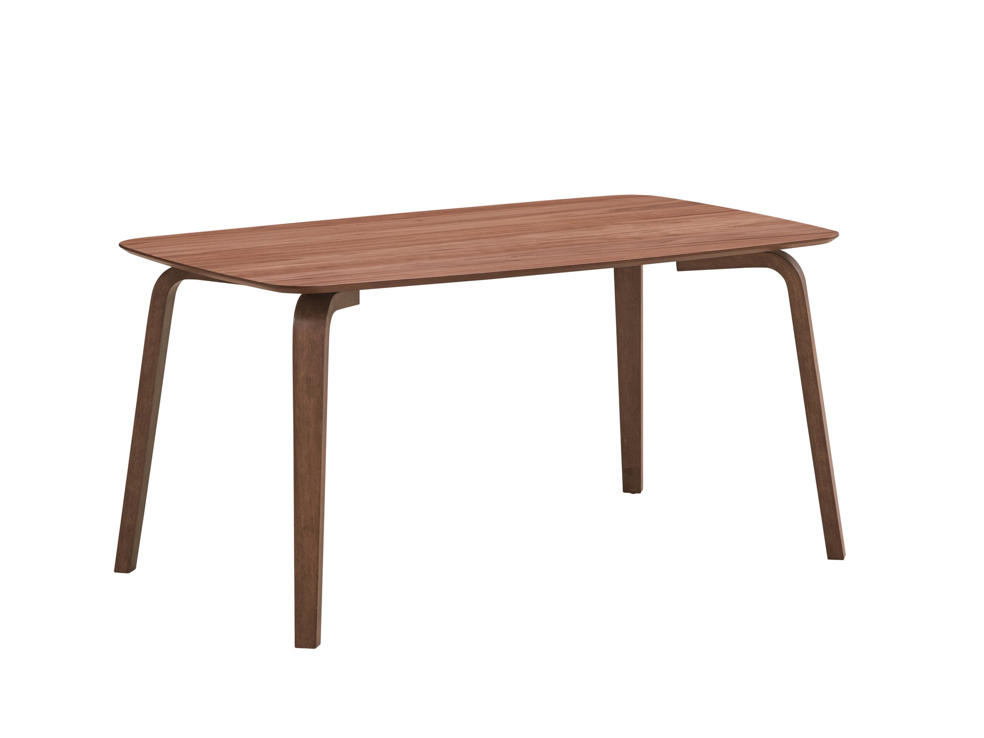 Casson Dining Table, Walnut Finish Dn02309 Walnut Wood