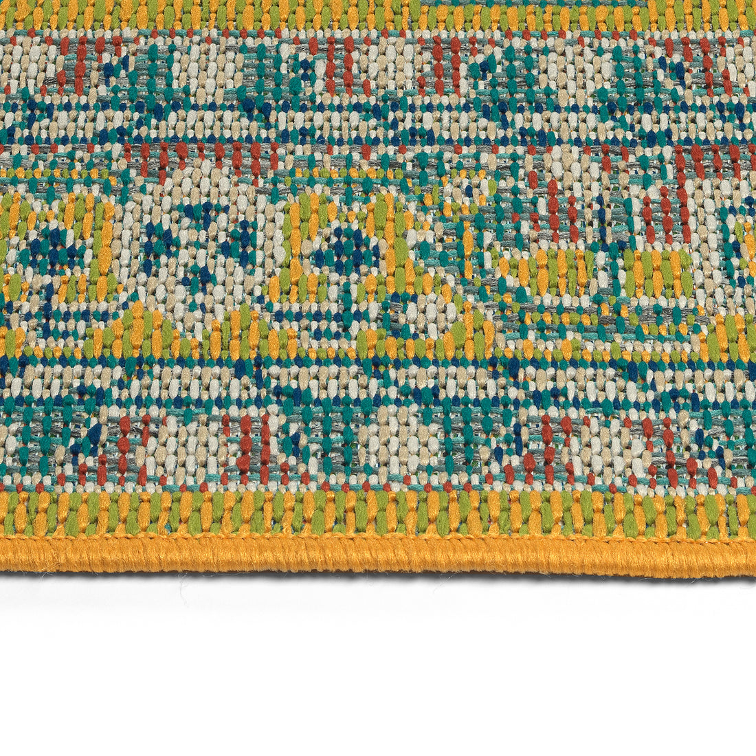 Traditional, Transitional, Oriental, Medallion, Border, Cut Pile 1'9" X 3' Rectangle Throw Rug Yellow Polypropylene