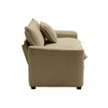 Tan Corduroy Fabric, Comfortable Single Chair Deep Seat Sofa With One Pillow, Suitable For Living Room And Bedroom, Club Multiple Occasions Tan Corduroy 1 Seat