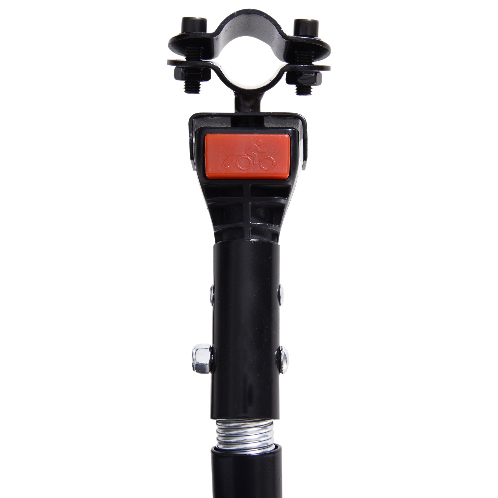 Aosom Bike Cargo Trailer, Bicycle Trailer, Heavy Duty Bike Wagon Cart, Foldable Compact Storage, With Universal Hitch, 16" Wheels, 88 Lbs. Capacity, Black Black Steel