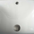 Dax Ceramic Square Single Bowl Undermount Bathroom Basin White Ceramic