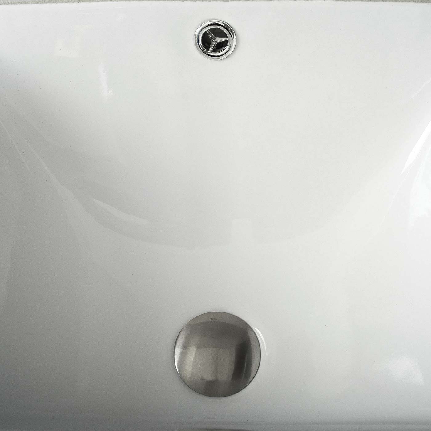 Dax Ceramic Square Single Bowl Undermount Bathroom Basin White Ceramic