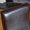 Corbin Kd Dining Chair Brown Leather