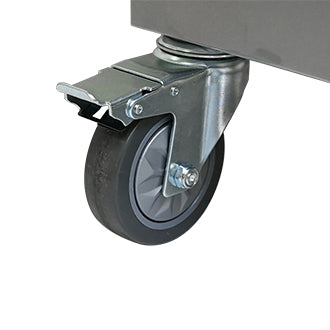 Mobile Charging Cart And Cabinet For Tablets Laptops 35 Device B30Plus Silver Silver Steel Metal