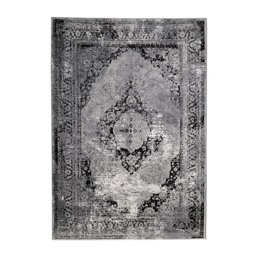 Jersey Area Rugs, Carpets For Livingroom, 7X10 Area Rugs ,3396 Grey Rectangle 8&10 Grey Contemporary Abstract Polypropylene