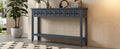 Rustic Entryway Console Table, 60