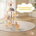 Cat Climbing Frame Cream White Altay Velvet