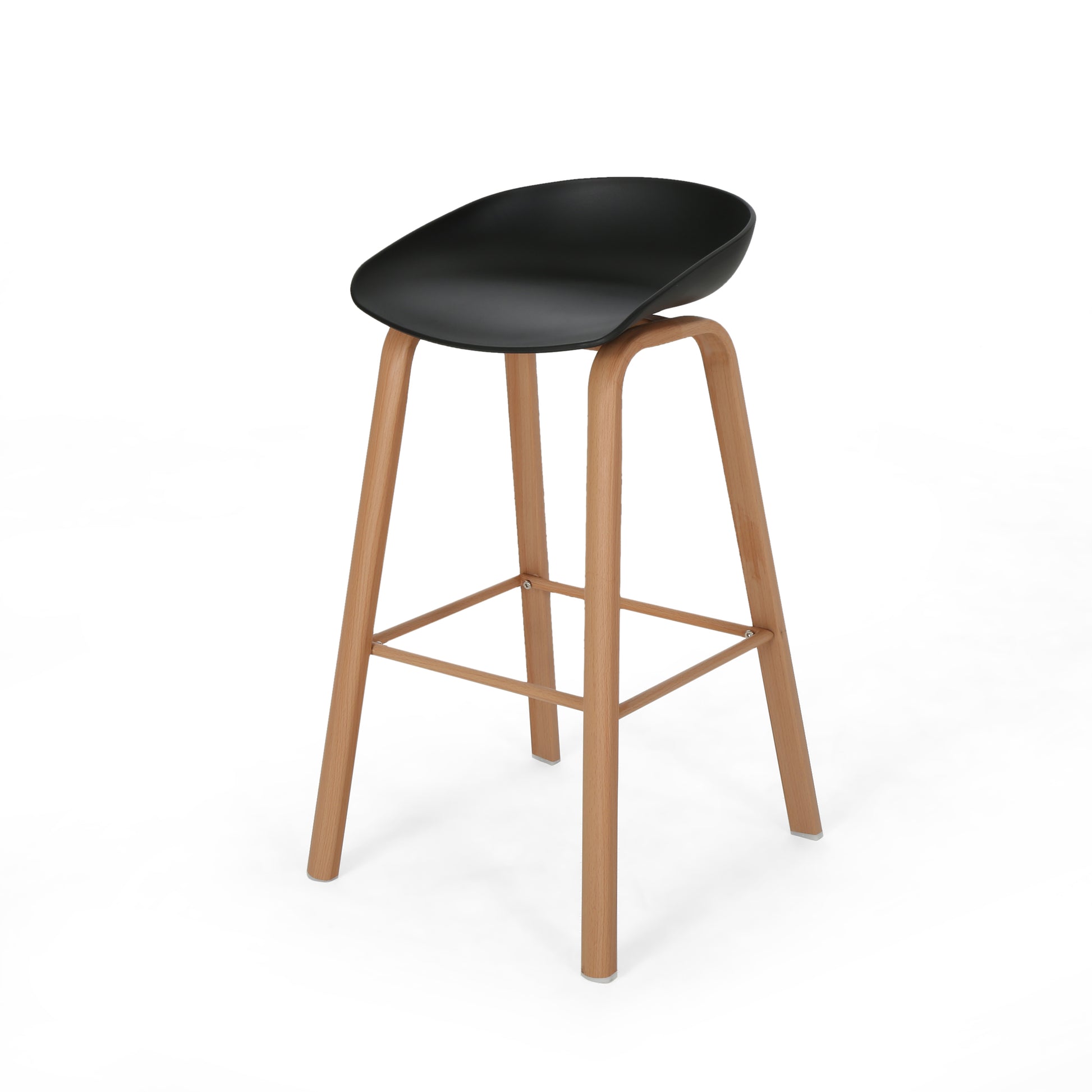 BARSTOOL black-polypropylene