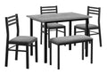 Dining Set, 5Pcs Set, 40