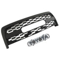 Grille For 1St Gen 2003 2004 2005 2006 Tundra Trd Pro Grill With Toyota Enblem Matt Black Abs Abs