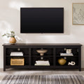 Modern Transitional 3 Shelf Open Storage 70