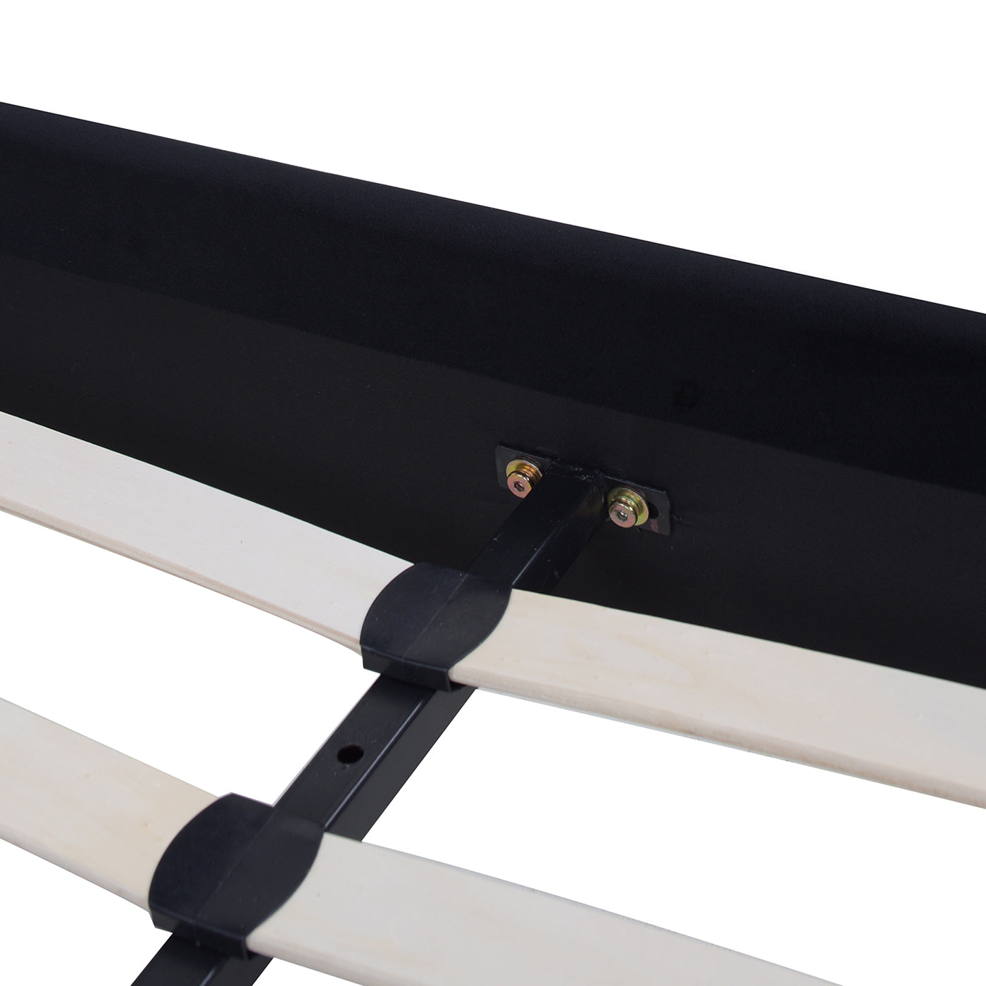 Aspen Vertical Tufted Headboard Platform Bed Set, King, Anthracite Black Velvet Box Spring Not Required King Anthracite Wood Foam Velvet Velvet