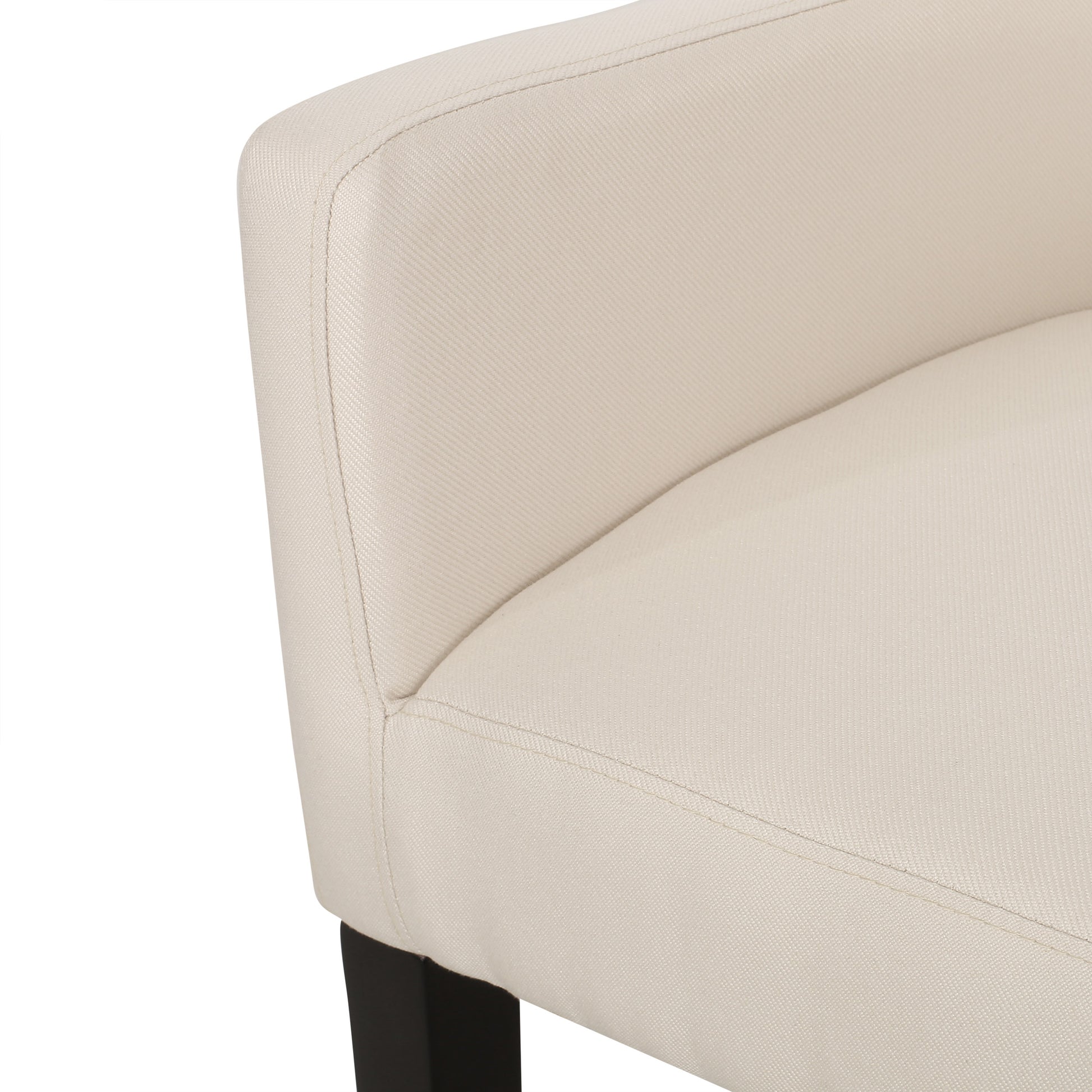 Arm Chair Beige Fabric