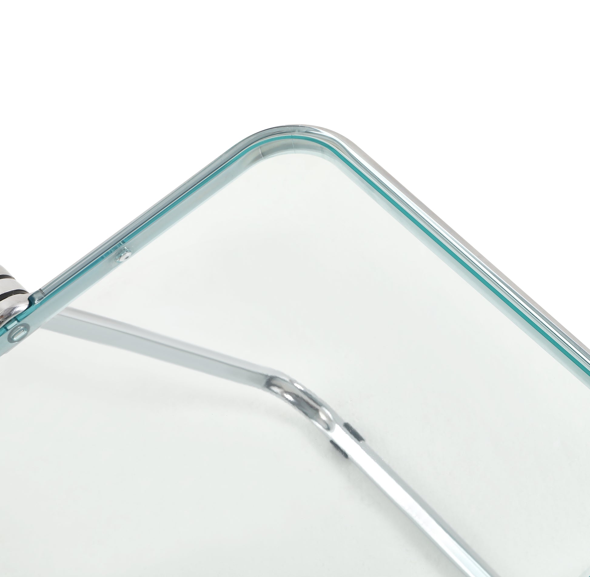 Folding Blue Green Chair Transparent Chairs Ghost Stackable Crystal Folding Chair Pc Plastic Living Room Seat Chrome Frame And Foldable Acrylic Chair Fo Blue Green Blue Green Pc