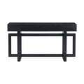 Elegant Console Table With Three Drawers, Extra Long Entryway Table For Entryway, Hallway, Living Room, Foyer, Corridor Black Primary Living Space Artsy Drawers Mdf