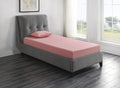 7Inch Twin Mattress And Pillow Setfabric Gel Infused Memory Foam Mattress, Pink, Mattress In A Box Pink Bedroom Foam Twin