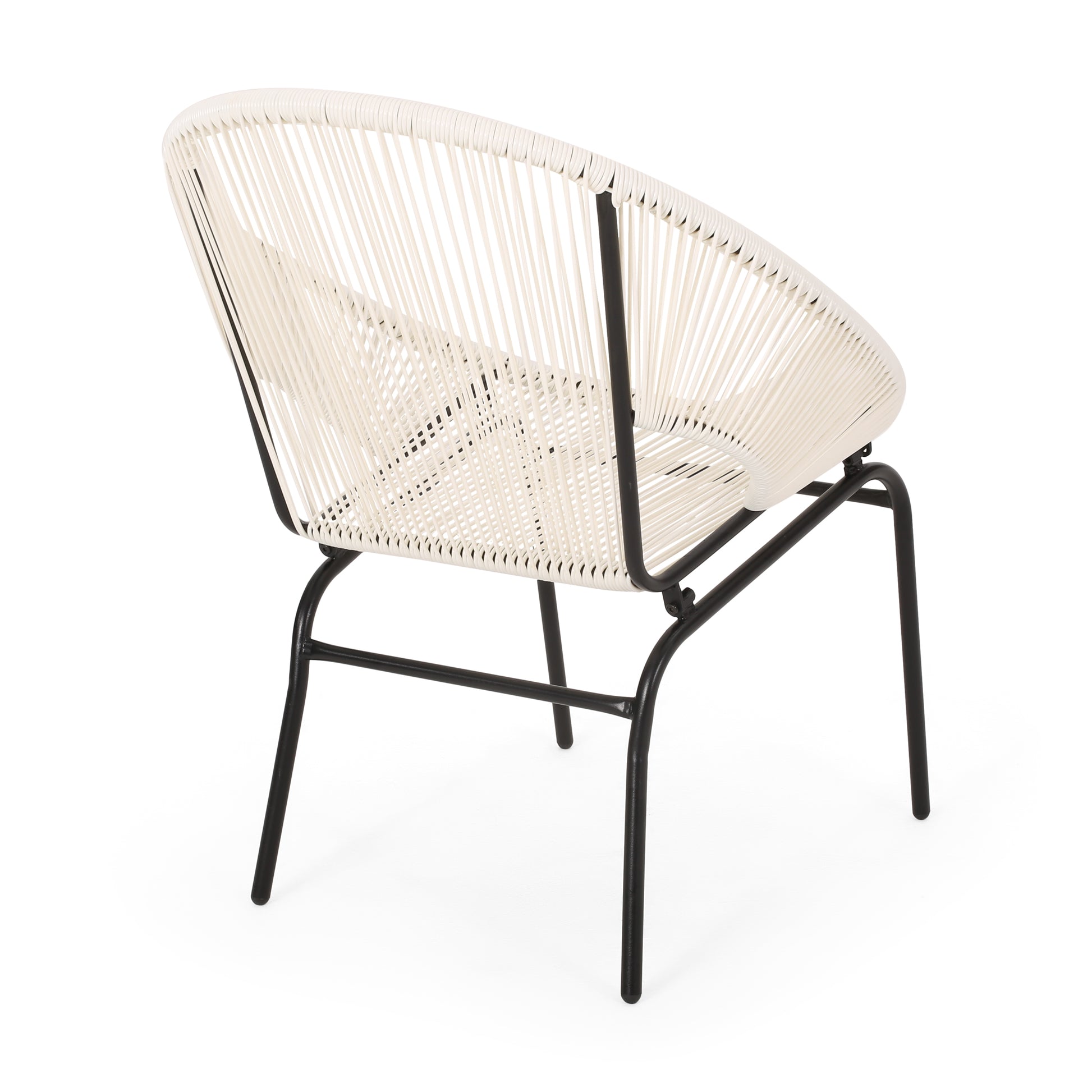 Nusa Chair White Rattan