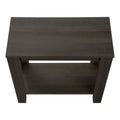 Accent Table, Side, End, Nightstand, Lamp, Living Room, Bedroom, Contemporary, Modern Oak Particle Board