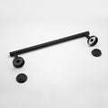 14 Pieces Bathroom Hardware Accessories Set Towel Bar Set Wall Mounted Matte Black Stainless Steel