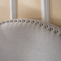 Queen&Full Sized Headboard Queen Light Grey Fabric
