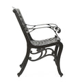 Phoenix Arm Chair Set Of 2 Bronze Aluminium