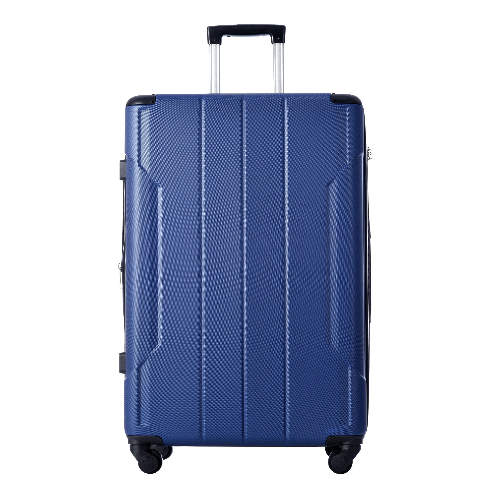 Hardside Luggage Sets 2 Piece Suitcase Set Expandable blue-abs