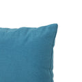 Lomita Square Pillow - Teal Fabric