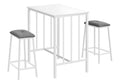 Dining Set, 3Pcs Set, Counter Height, 36