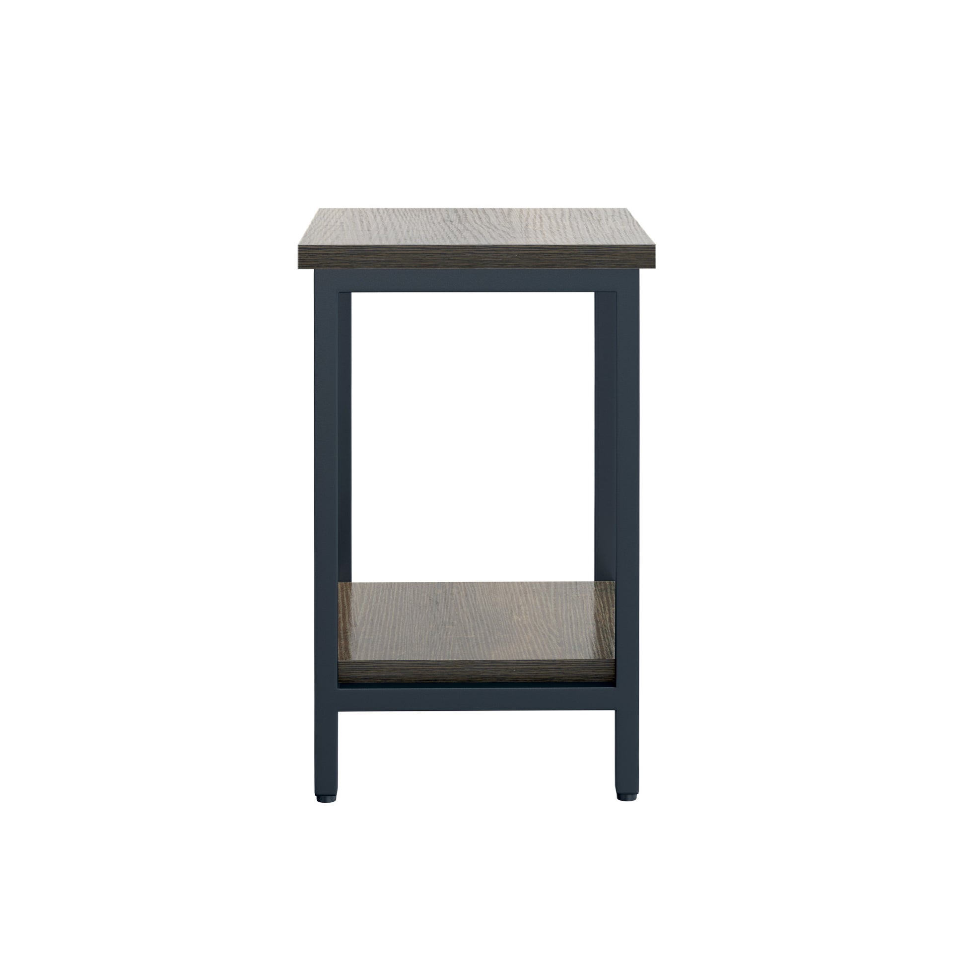 Harpe Brown End Table Brown Solid Wood