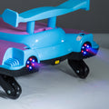 12V Kids Ride On Electric Toy,360 Degree Drift In Place,Spray Function,Front&Side Lights Design,Usb Mp3,Bluetooth,Music, 3.73 4.35 Mph,Easy Installation,Ultimate Cool Operation For Kids Aged 3 . Purple 100 149 Lbs Polypropylene
